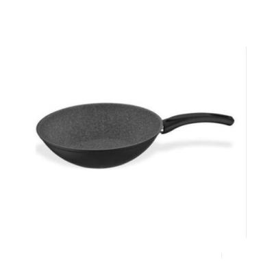 Ece Granit Gri 24 CM Wok Tavası
