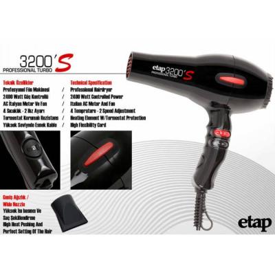 Etap 3200S 2400 Watt Profesyonel Fön Makinesi