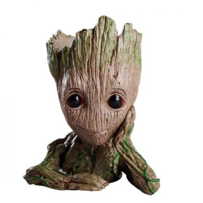 Galaksinin Koruyucuları Baby Groot Figür Düşünen Saksı Kalemlik PLA Büyük 15 Cm