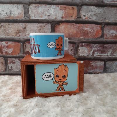 Galaksinin Koruyucuları Baby Groot Özel Tasarım Kutulu Kupa