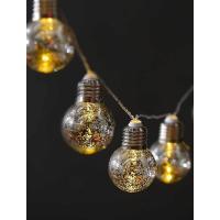 Gold Silver Ampul 10 lu Dekoratif Led Lamba