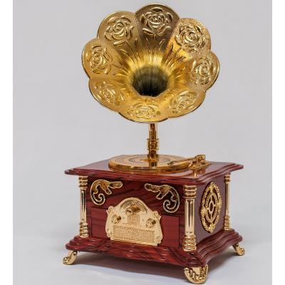 Gramofon Ayaklı Müzik Kutusu Büyük