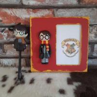 Harry Potter Ahşap çerçeve Ve Squish Kalem Set