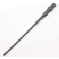 Harry Potter Dumbledore Mürver Asa Işıklı Sihirli Yeşil Asa