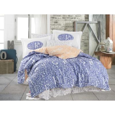 Hobby Dream Lila Balköpüğü Poplin Çift Kişilik Nevresim Takımı