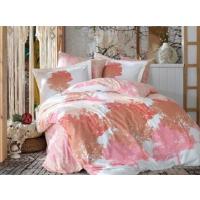 Hobby July Pembe Poplin Çift Kişilik Nevresim Takımı