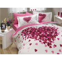 Hobby Poplin Çift Kişilik Nevresim Takımı Juana Pembe
