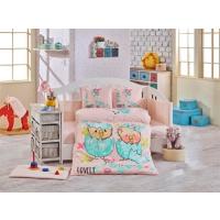 Hobby Ranforce Bebek Nevresim Takımı Lovely Somon