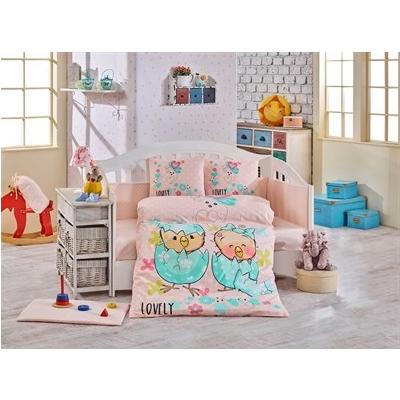 Hobby Ranforce Bebek Nevresim Takımı Lovely Somon