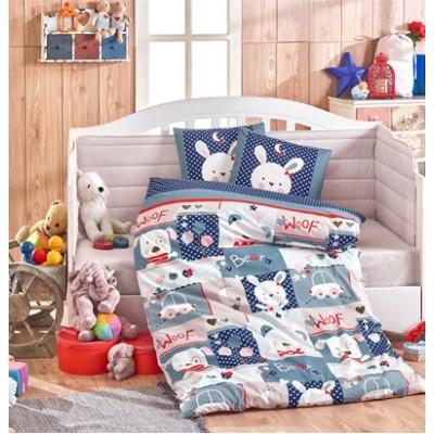 Hobby Ranforce Bebek Nevresim Takımı Snoopy Lacivert