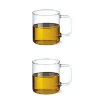 Isıya Dayanıklı 2'li Cam Kupa 0,30 L
