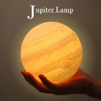 3D Jüpiter Lamba Standlı Gece Lambası 15 Cm