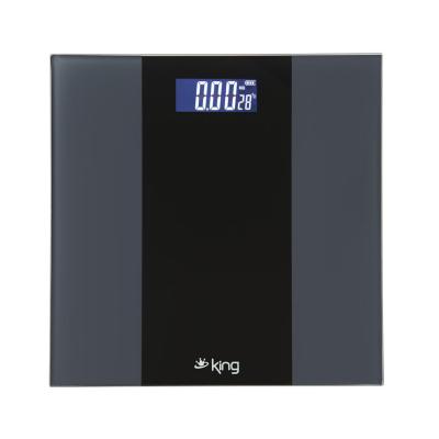 King KBB821 Ares Dijital Banyo Baskülü Siyah
