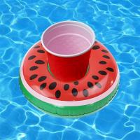 Karpuz Dilimi Şişme Havuz Deniz Bardak Tutucu Float Bar