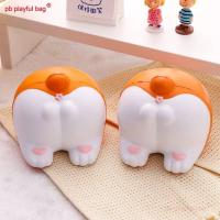 Kedi Poposu Şeklinde Yumuşacık Squishy Anahtarlık 1 Adet