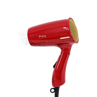King Ksk-438 Arvinda Seyahat Tipi Saç Kurutma Makinesi Kırmızı 