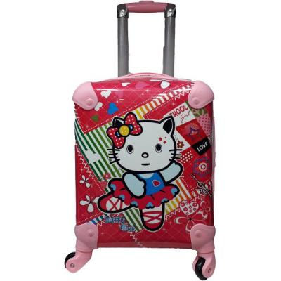 Kitty Kedi Baskılı Kız Çocuk Valizi