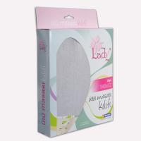 Lady Saraylı Keçeli Isıya Dayanıklı Ütü Masası Kılıfı Örtüsü Bezi Düz (140x52)