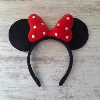Minnie Mouse Peluş Taç