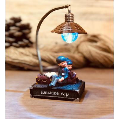 Mutlu Çift Sevgiliye Hediye Romantik Gece Lambası