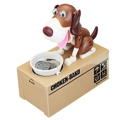Müzikli Pilli Para Alan Yiyen Tasarım Köpek Kumbara