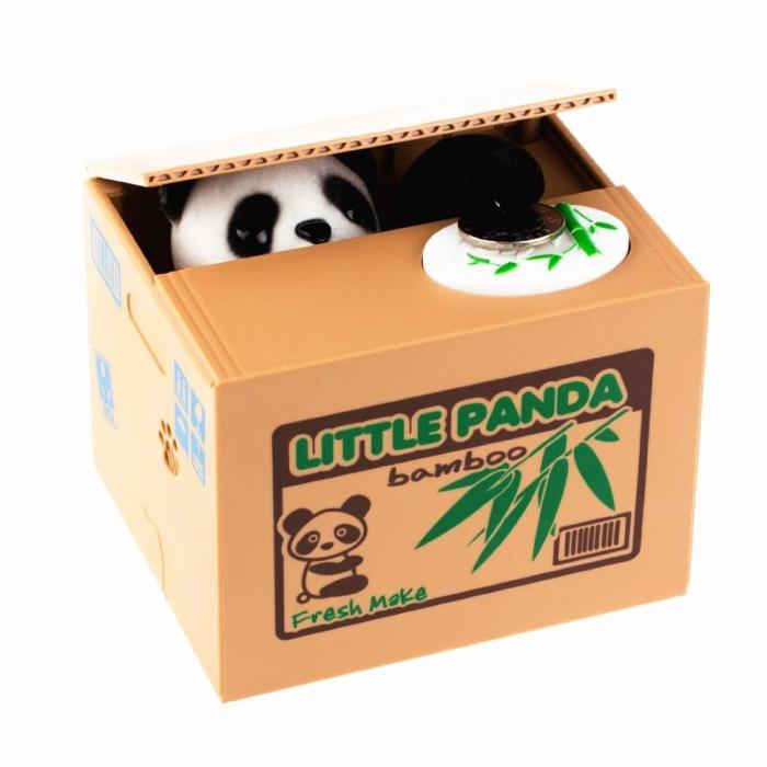 Muzikli Pilli Para Alan Yiyen Tasarim Panda Kumbara Netavantaj
