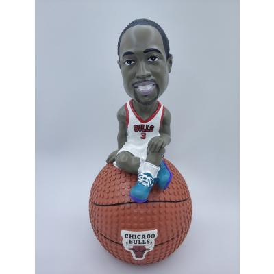 NBA Chicago Bulls Dwyane Wade Jersey Figür Kumbara