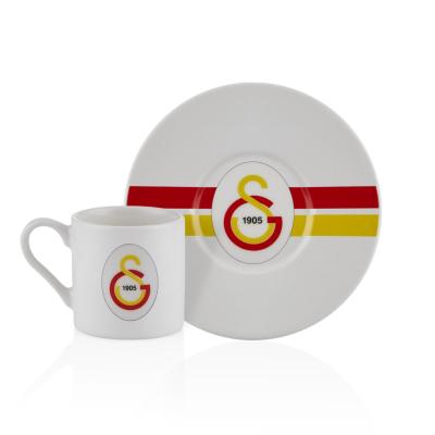 Neva Galatasaray Çizgili 2'li Kahve Fincan Takımı