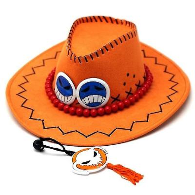 One Piece ACE Anime Cosplay Turuncu Şapka