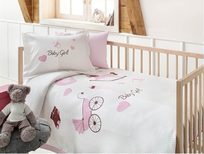 Ozdilek Baby Girl Bebek Nevresim Takimi 109 32 Tl Kdv