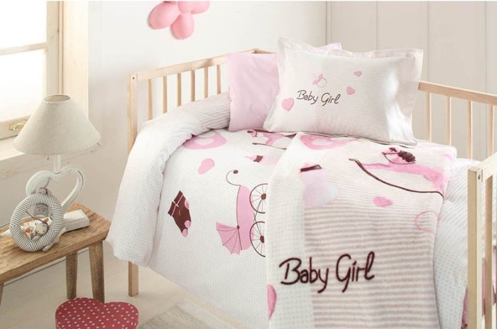 Ozdilek Baby Girl Premium Battaniyeli Nevresim Takimi 147 22 Tl Kdv