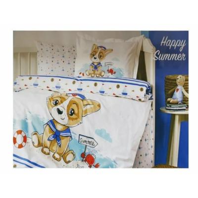 Özdilek Happy Summer Mavi Bebek Nevresim Takımı