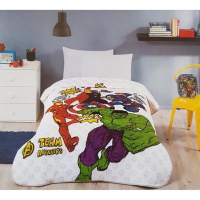Özdilek Lisanslı Tek Kişilik Battaniye Team Avengers 