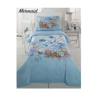 Özdilek Mermaid Balıklı Desen Ranforce Nevresim Takımı Tek Kişilik 