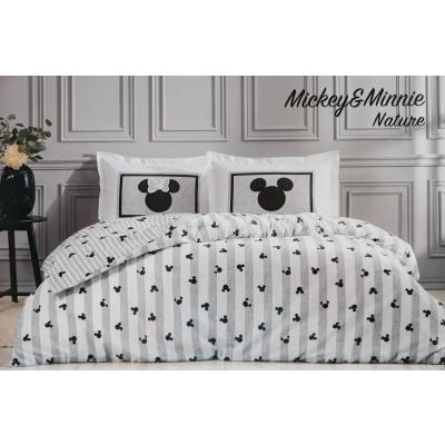 Özdilek Mickey&Minnie Nature Çift Kişilik Nevresim Takımı