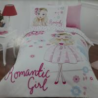 Özdilek Romantic Girl Tek Kişilik Nevresim Takımı