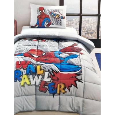 Özdilek Spiderman Lisanslı Yorgan Seti Örümcek Adam Süpermen Wall