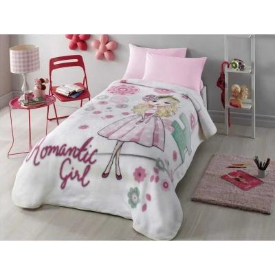 Özdilek Tek Kişilik Kız Çocuk Battaniye Romantic Girl