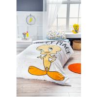 Özdilek Tweety Happy Tek Kişilik Lisanslı Çocuk Nevresim Takımı