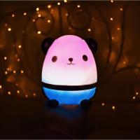 Panda Figürlü Renk Değiştiren Gece Lambası Lamba
