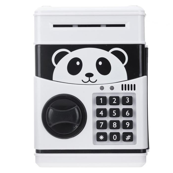 Panda Kasa Seklinde Elektronik Sifreli Atm Kasa Kumbara Netavantaj