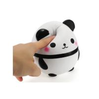 Panda Şekilli Squishy Yumuşak Anahtarlık Orta Boy