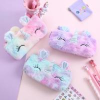 Peluş Unicorn Tasarım Kalem Kutusu Kalemlik