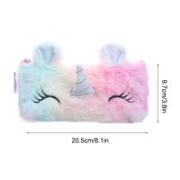 Peluş Unicorn Tasarım Kalem Kutusu Kalemlik