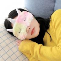 Peluş Unicorn Uyku Göz Bandı