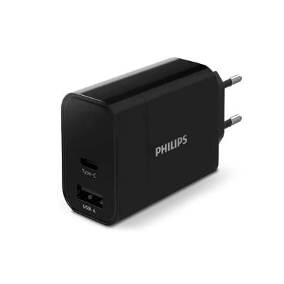 Philips Dlp2621/12 1 Usb-a & 1 Usb-c 30w Şarj Adaptörü Siyah