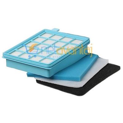 Philips FC 8633 HEPA Filtre + 2 Adet Sünger Seti