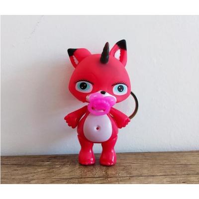 Poopsie Unicorn Işıklı Çanta Süsü Anahtarlık 9cm Kırmızı 
