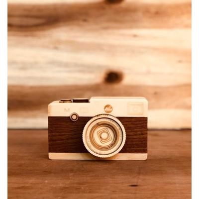 Retro Tasarım Fotoğraf Makinesi Hareketli Müzik Kutusu 