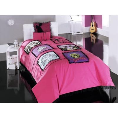 Sarev Monster High Tek Kişilik Lisanslı Yatak Örtüsü